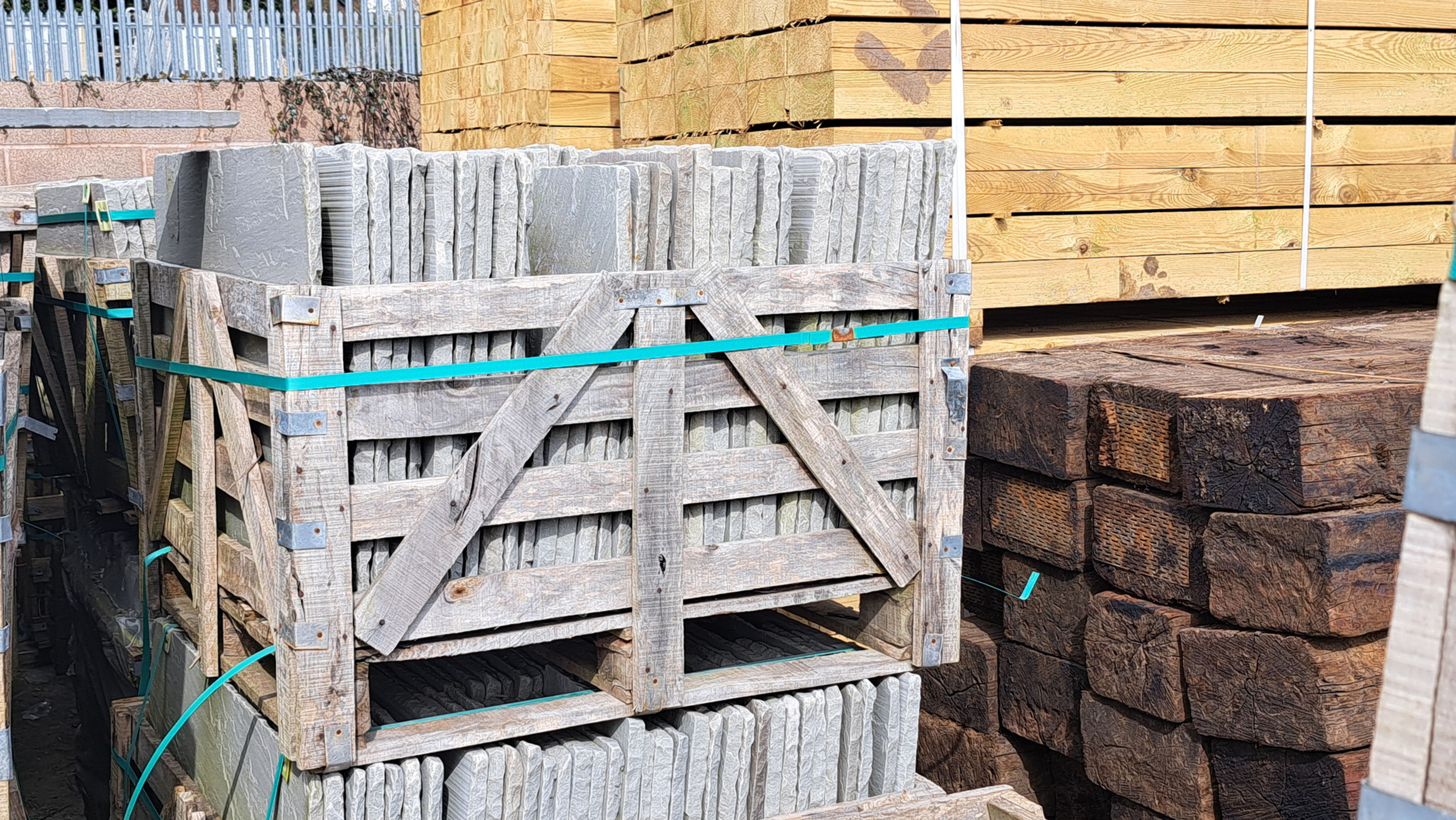 Indian Sandstone  in 4 different colours 