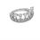 Thumbnail: Eliza 925 Sterling Silver Ring with Cubic Zirconia