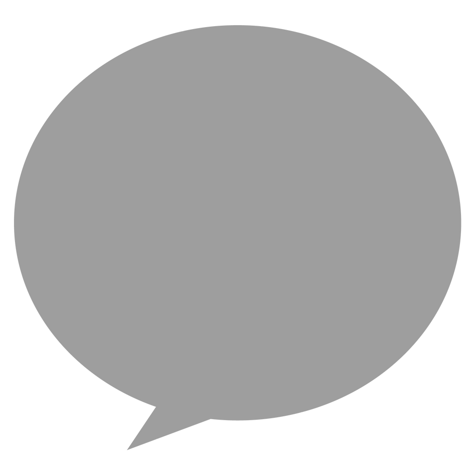 Pink Speech Bubble
