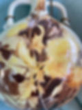 Thumbnail: Portuguese Porcelain Decanter with Dandelions