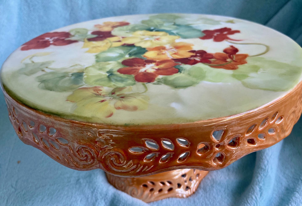 Thumbnail: Cake Plate with Attached Stand