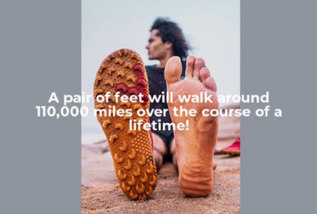 15 THINGS YOU DIDN'T KNOW ABOUT YOUR FEET