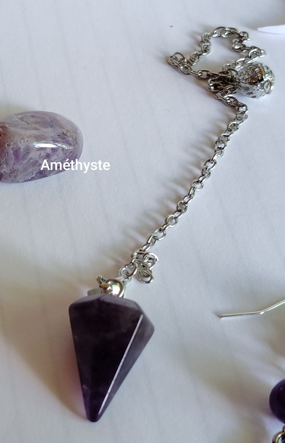 Améthyste Pendule