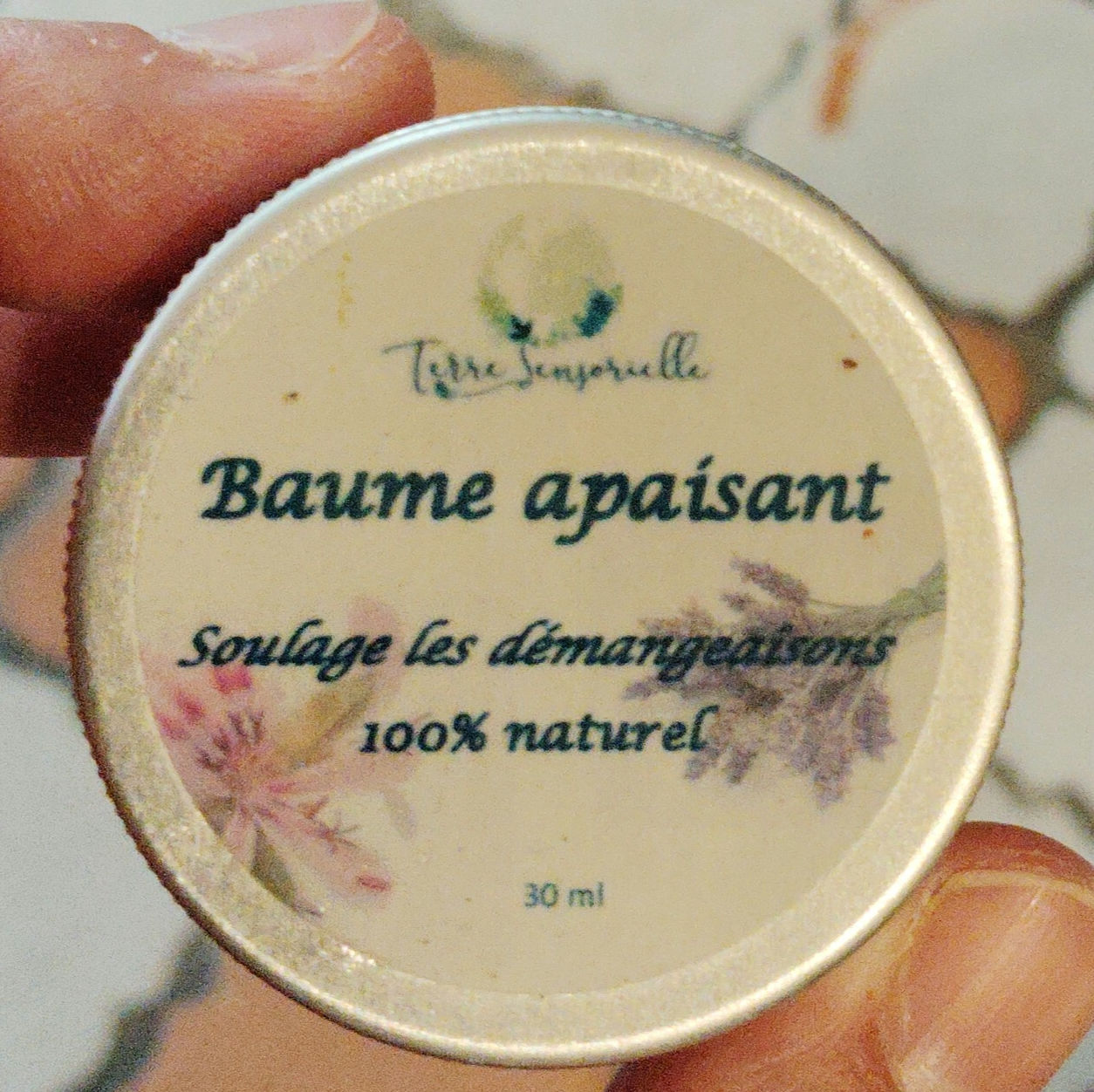 Baume apaisant à la lavande