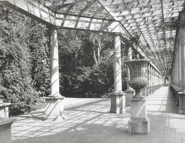 pesquisa iconográfica do Parque Municipal Tenente Siqueira Campos - Trianon. Fonte: TOLEDO, 1987, p.75.