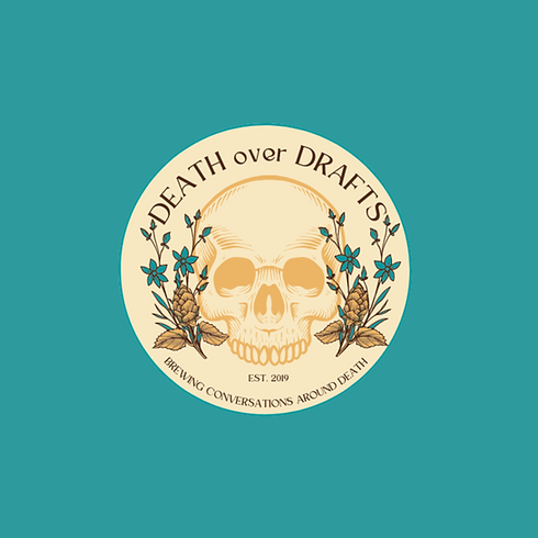 Death over Draft Logo Turquise Blue Background.png