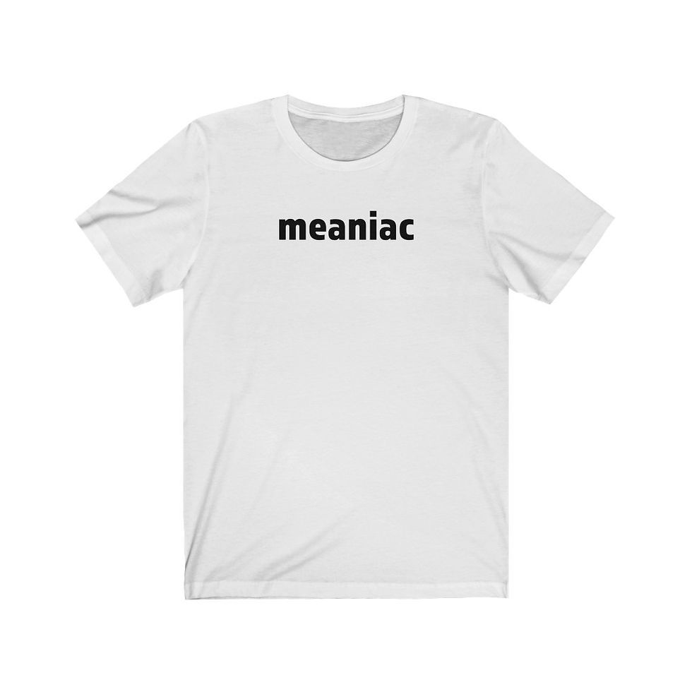Thumbnail: meaniac Unisex Jersey Short Sleeve Tee
