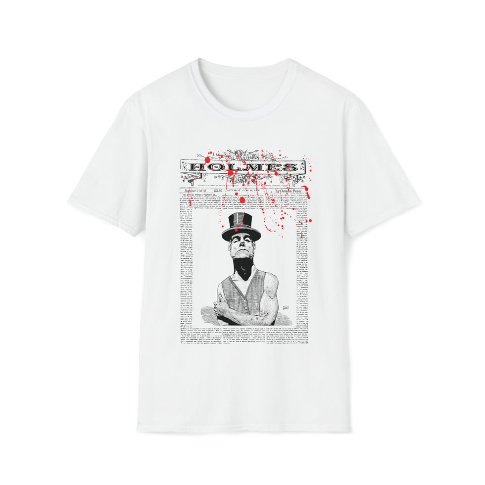 Thumbnail: 1F - HOLMES #1 (Transparent) Unisex Softstyle T-Shirt
