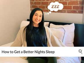 Get a Better Nights Sleep