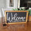 Thumbnail: Welcome to Our Beautiful Chaos Wood Sign, Welcome Sign, Family Room Wood Sign, L