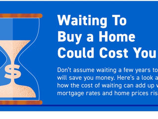 Waiting To Buy a Home Could Cost You