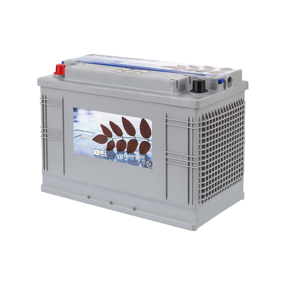 Miniatura: Batería Monoblock Ciclo Profundo Absorbed Glass Mat 12V