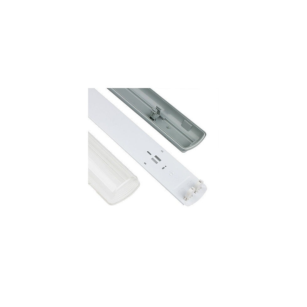 Miniatura: Pantalla estanca para un tubo de LED IP65 60cm
