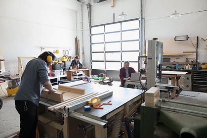 Atelier de menuiserie