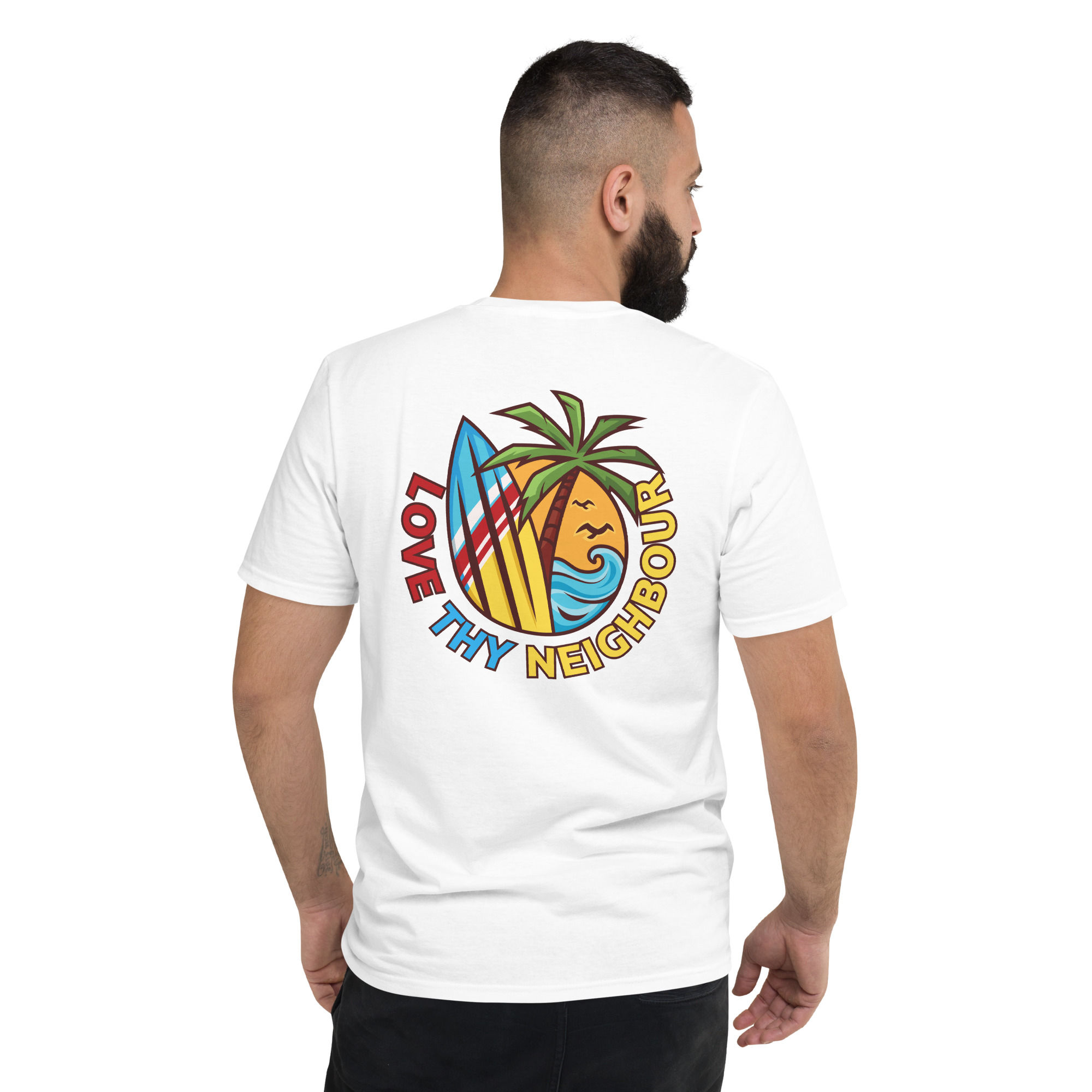 Short-Sleeve Love Thy Neighbour T-Shirt