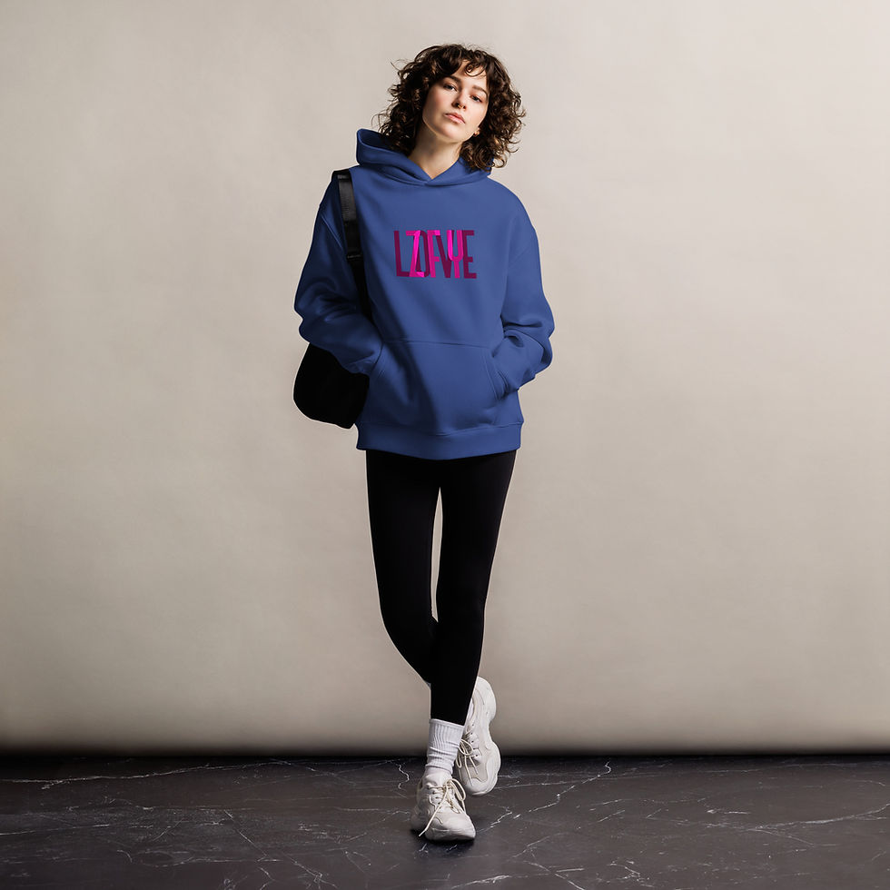 Thumbnail: Unisex oversized hoodie