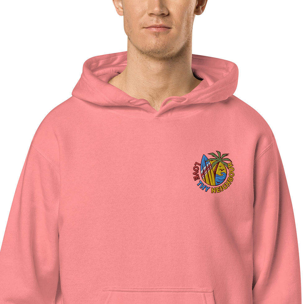 Thumbnail: Unisex pigment-dyed hoodie
