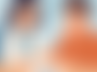 An animated illustration of a GP consultation for a PLAB 2 scenario, showing a female doctor with glasses and a stethoscope discussing ADHD with a young adult male patient. The patient looks thoughtful, and a paper labeled “Referral” lies on the desk between them in a calm clinical setting with a brain diagram on the wall.