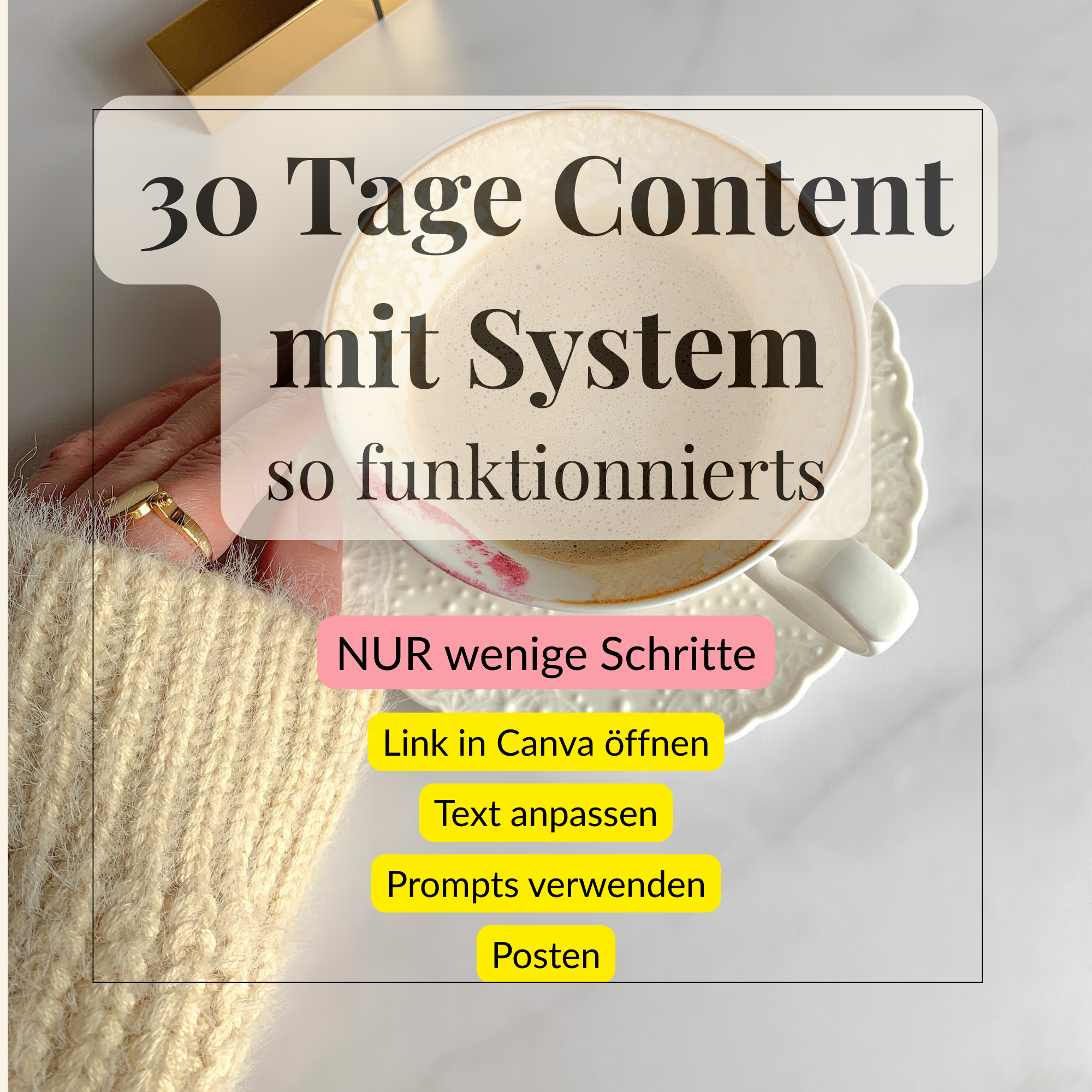 30 Tage Content mit System