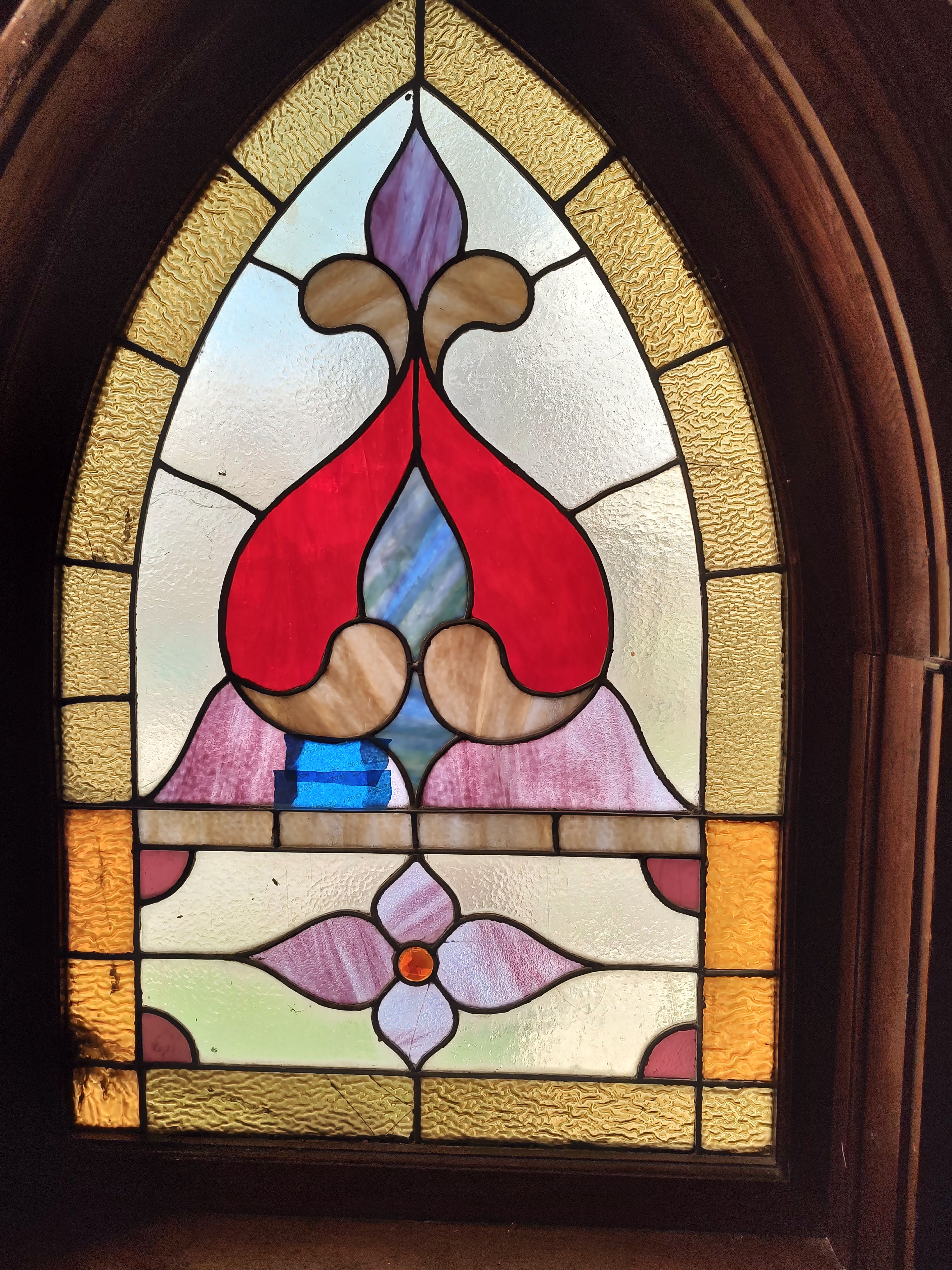 Stained Glass Window Coloring Book