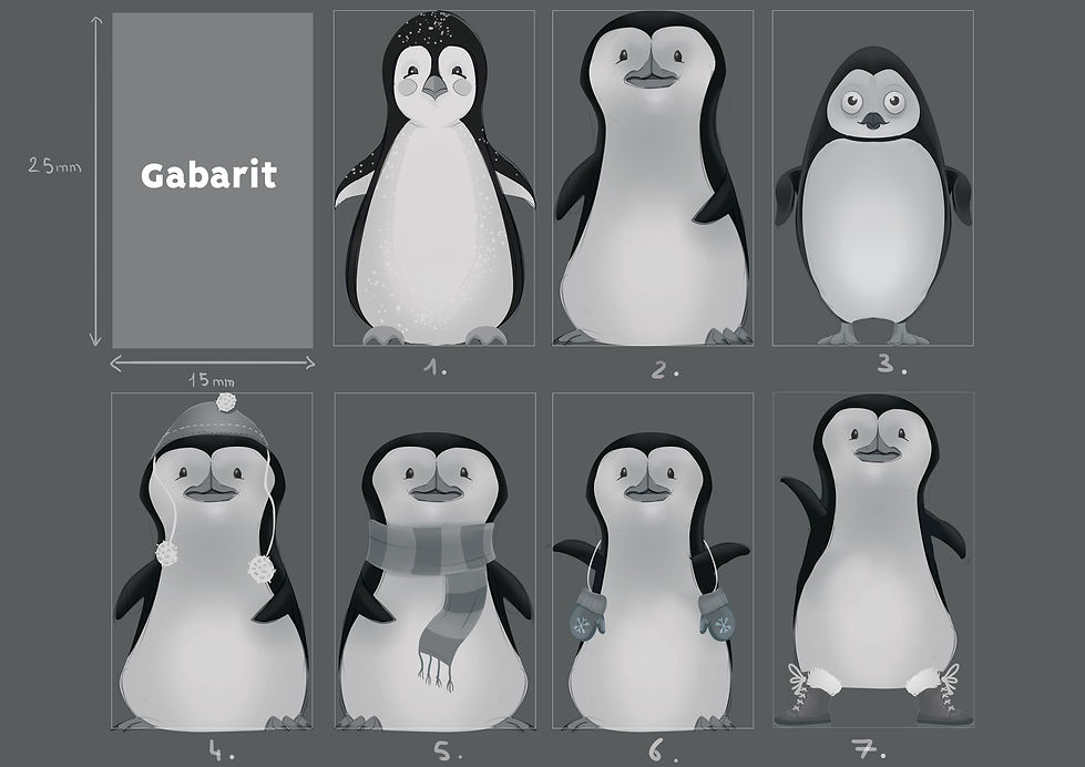 laurent-boissier_boilau-illustration_glisse-banquise_pengo-jump_pingouins_penguins_sketche