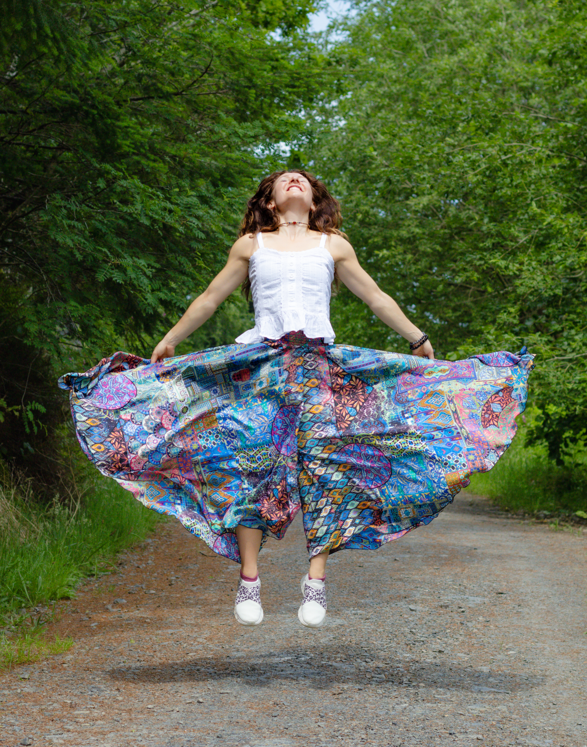 Silky Parachute Trousers