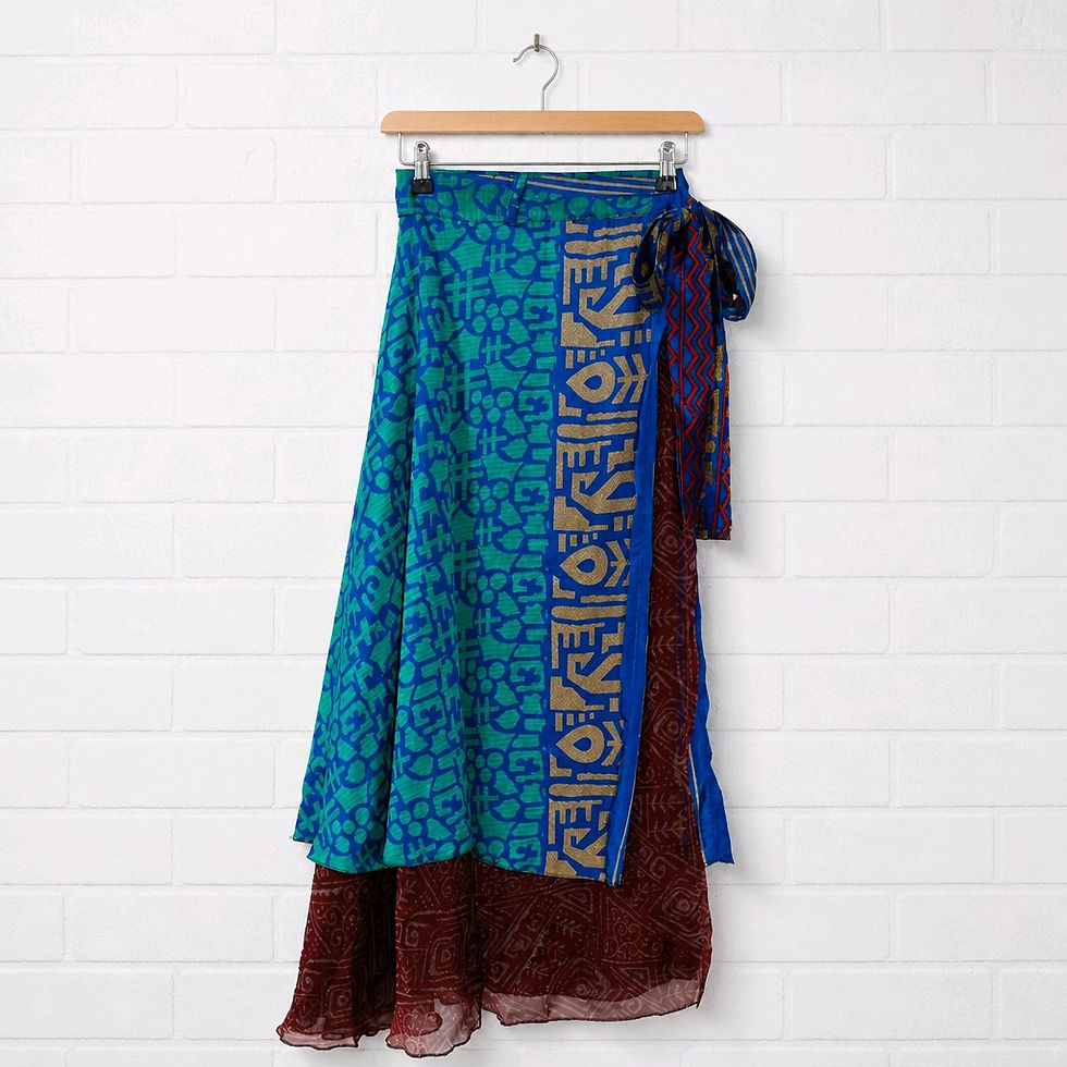 Thumbnail: Long Wrap Skirt
