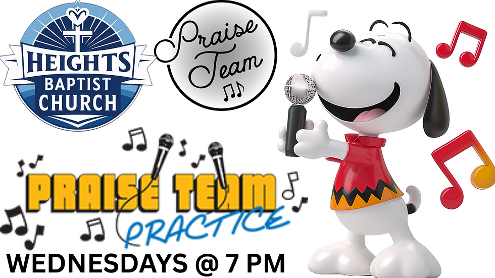 Praise Team Practice