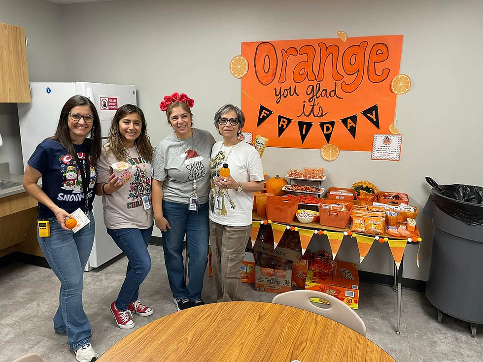 Fielder PTA volunteers teacher appreciation luncheon