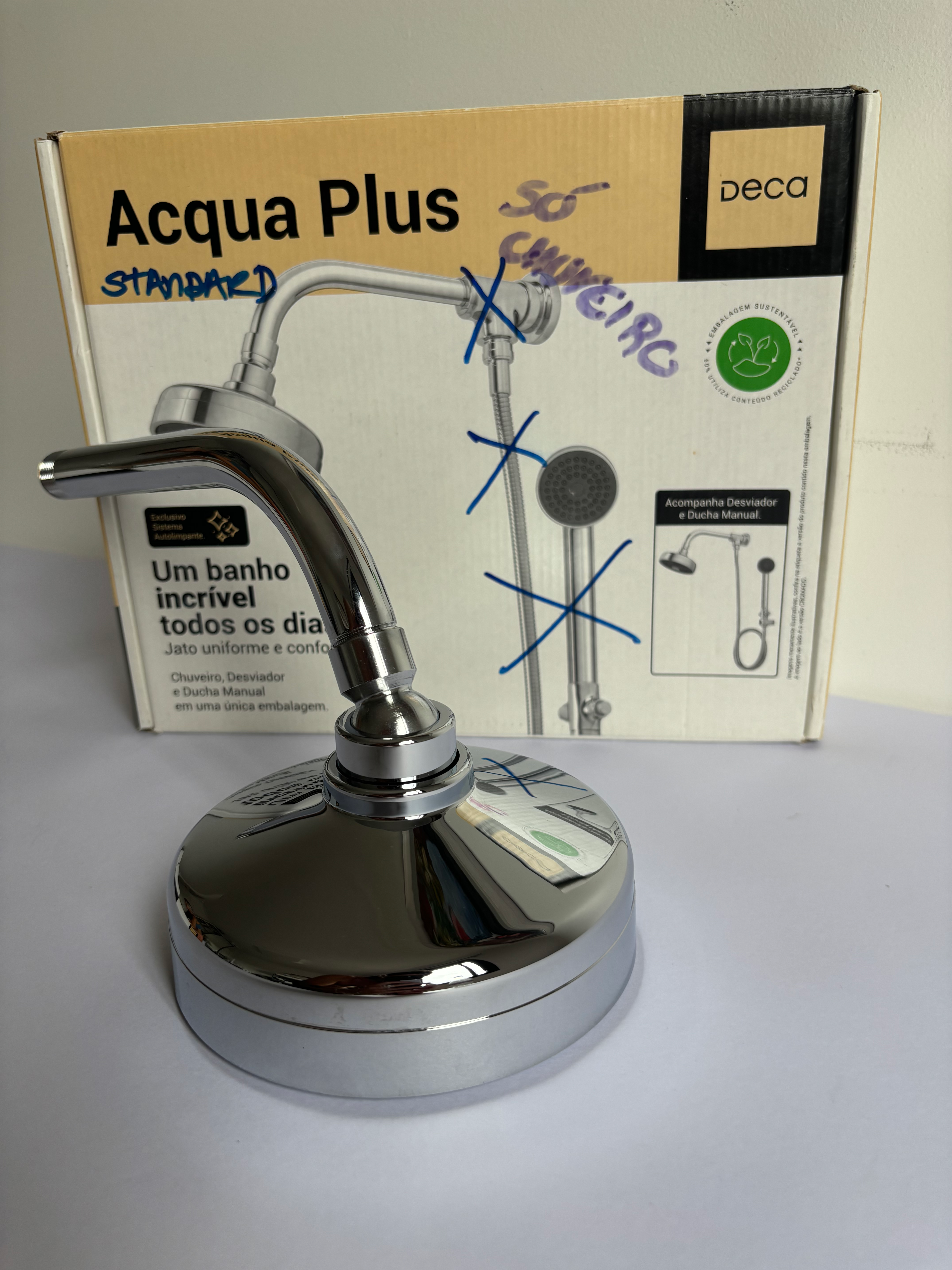 Chuveiro Acqua Plus Standard Deca