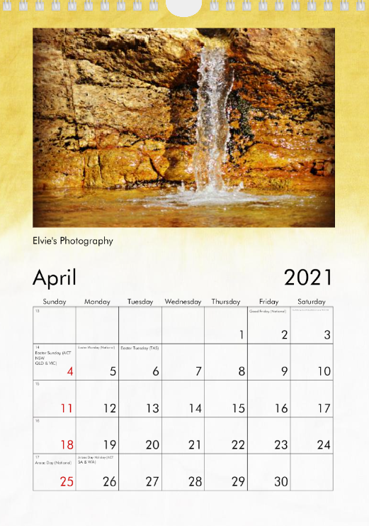 Thumbnail: 2021 Water edition Calendar