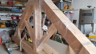 Oak trusses