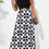 Thumbnail: Women'S Geometric Printed Sleeveless Dress