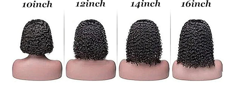 Thumbnail: Natural Black Deep Wave Lace Closure Wig
