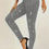 Thumbnail: Women's Striped Leggings With Rhinestone Accents