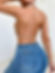 Women's Backless Shimmer Halter Top