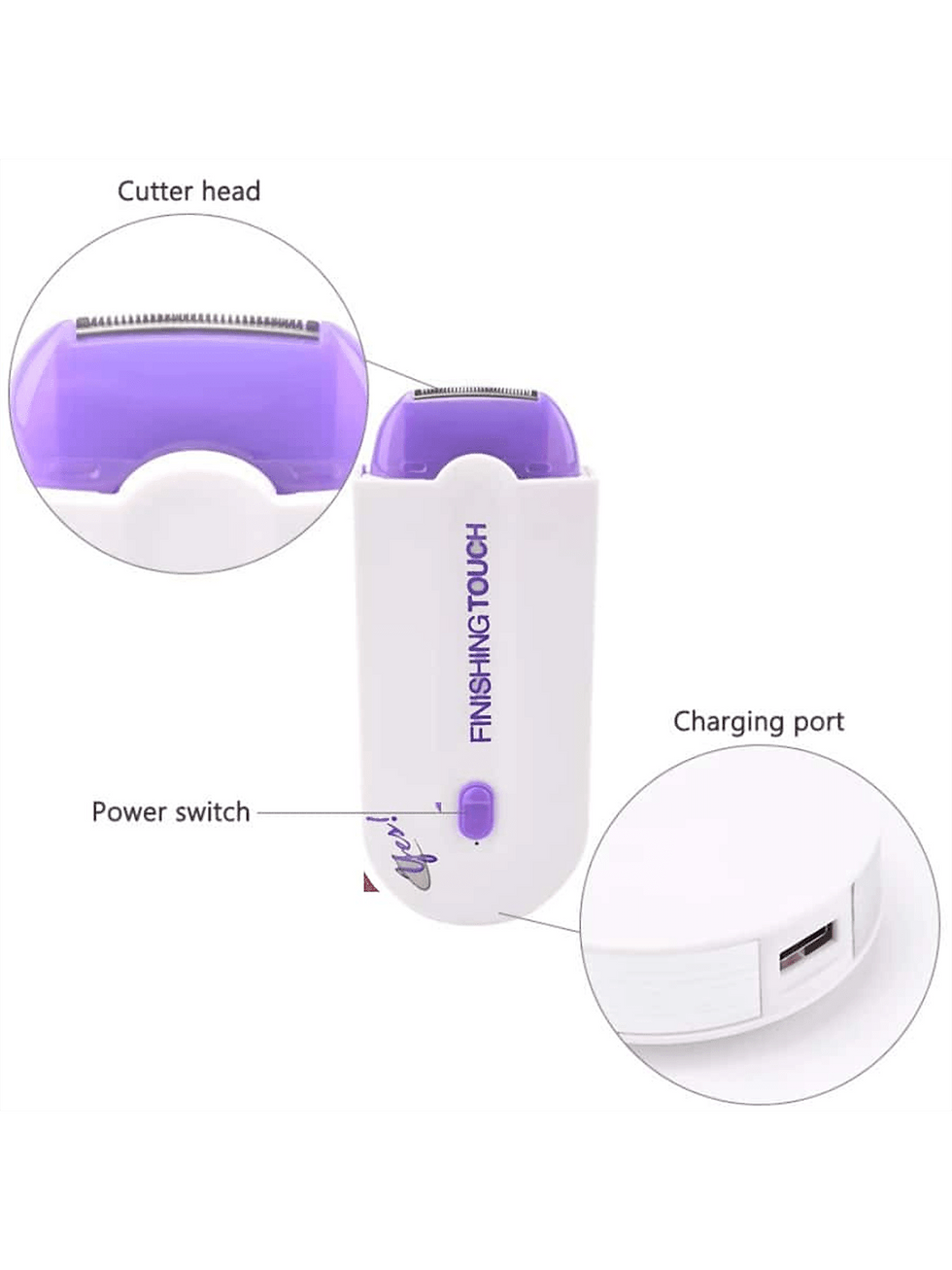 Miniatura: Professional Female Facial, Leg, Bikini, Hand, Body, Electric Shaver, Hair Remov