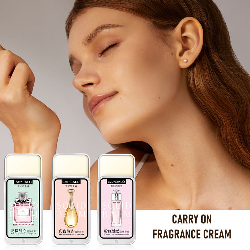 Miniature : Woman Body Pheromone Perfume Solid Balm Long Lasting Fragranc Light Fragranc Por