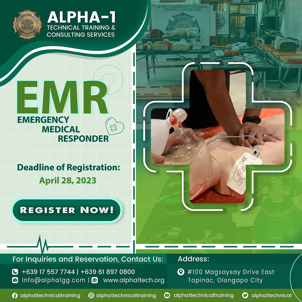 Emergency Medical Responder (EMR) Training Class 11