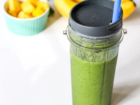 COACH MEL’S SMOOTHIE
Try my delicious green smoothie for a power packed start to your day! 💪