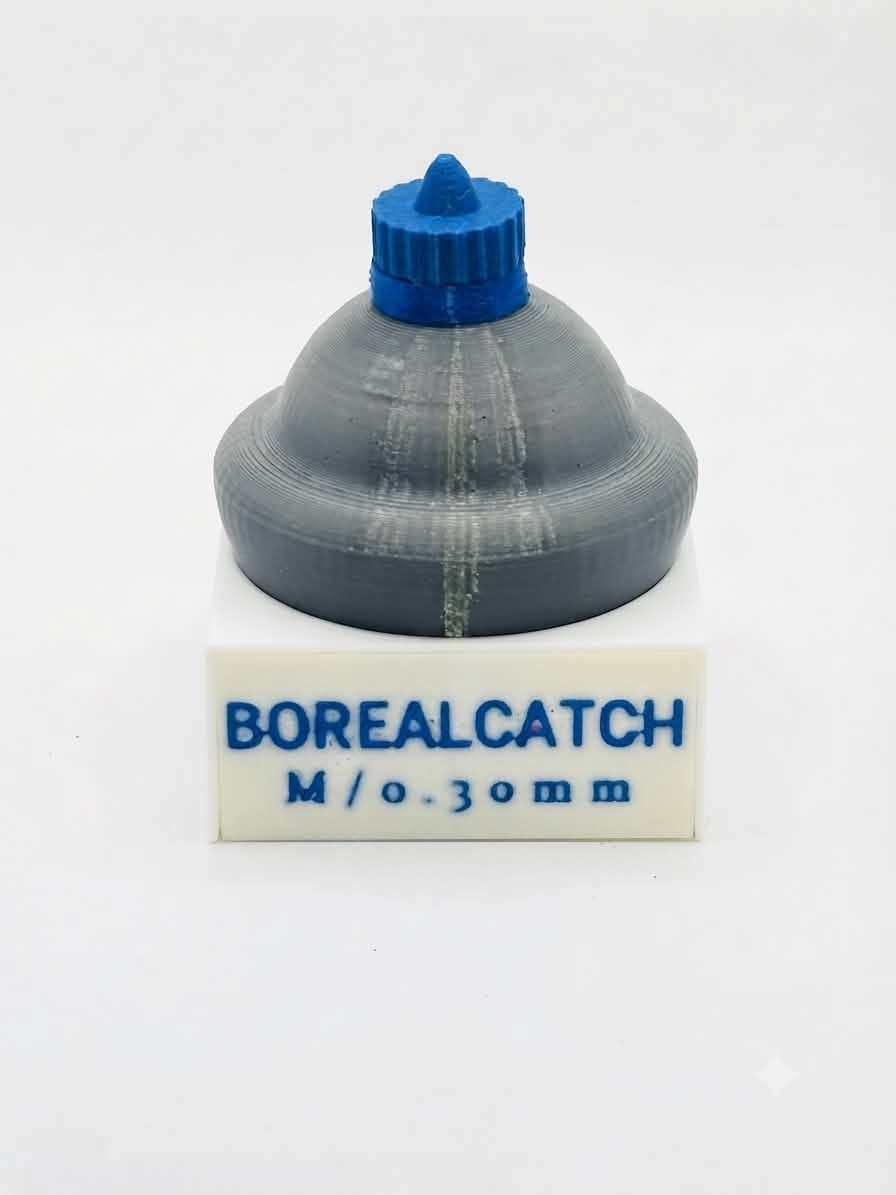 Sphère BoréalCatch Medium avec bouchon bleu 0,30 mm pour pêche sur glace