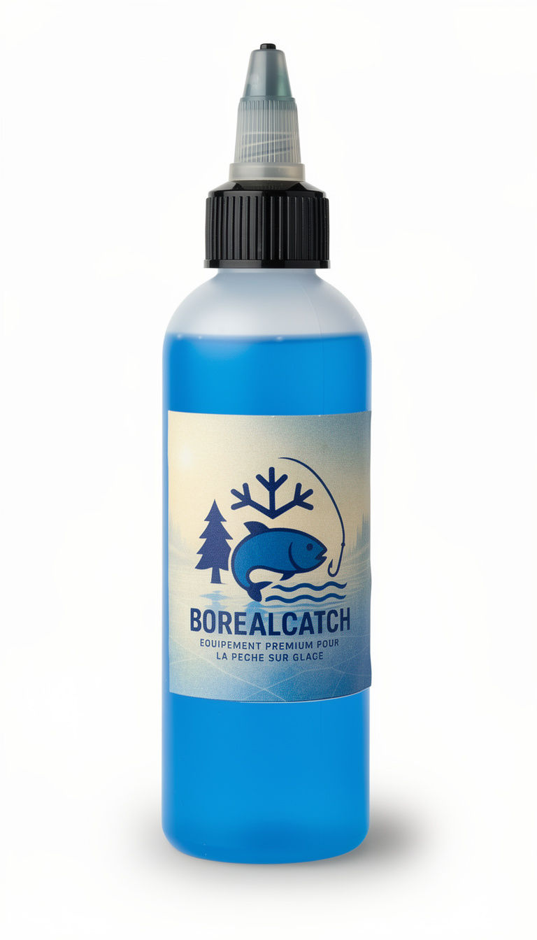 Bouteille de solution contre le gel BoréalCatch 120 ml pour pêche sur glace