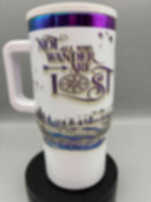 20oz Not All Who Wander Are Lost Engraved Tumbler