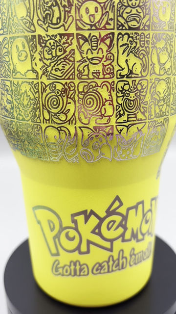 Thumbnail: Pokemon Engraved 40oz Tumbler