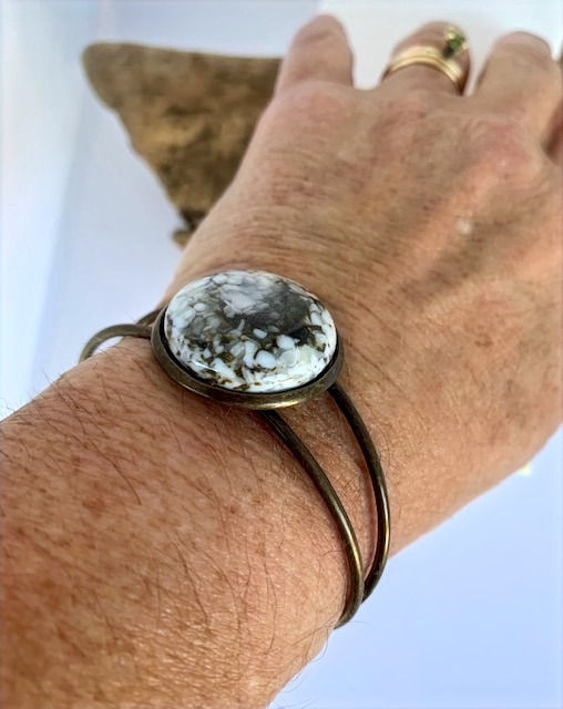 Thumbnail: Beautiful Glass Granite Cuff