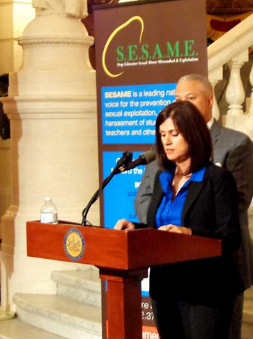 Andrea speaker at S.E.S.A.M.E Bureau