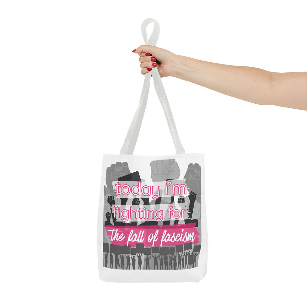 Thumbnail: Today I'm Fighting For the fall of fascism Tote Bag