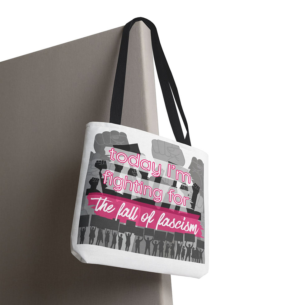Thumbnail: Today I'm Fighting For the fall of fascism Tote Bag