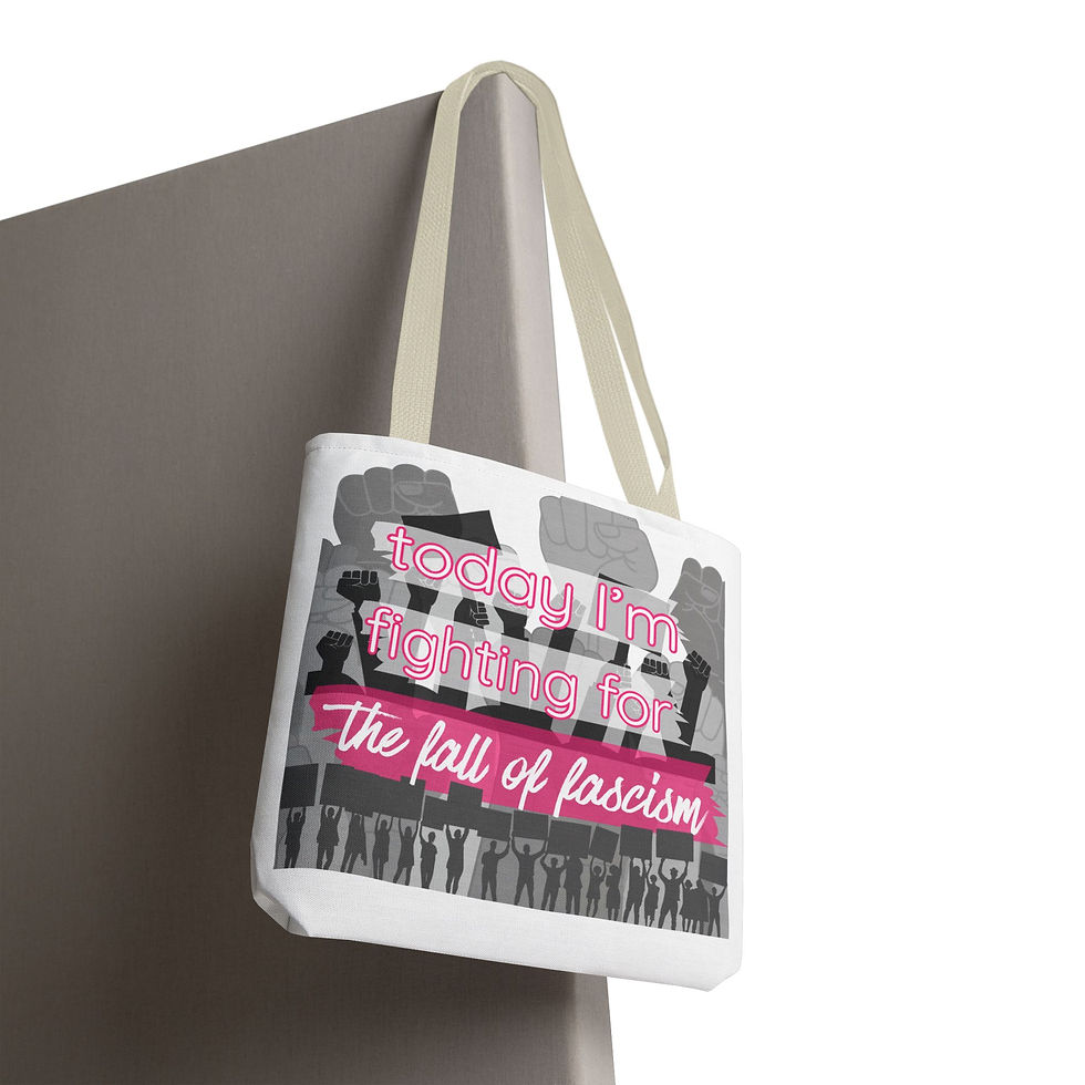 Thumbnail: Today I'm Fighting For the fall of fascism Tote Bag