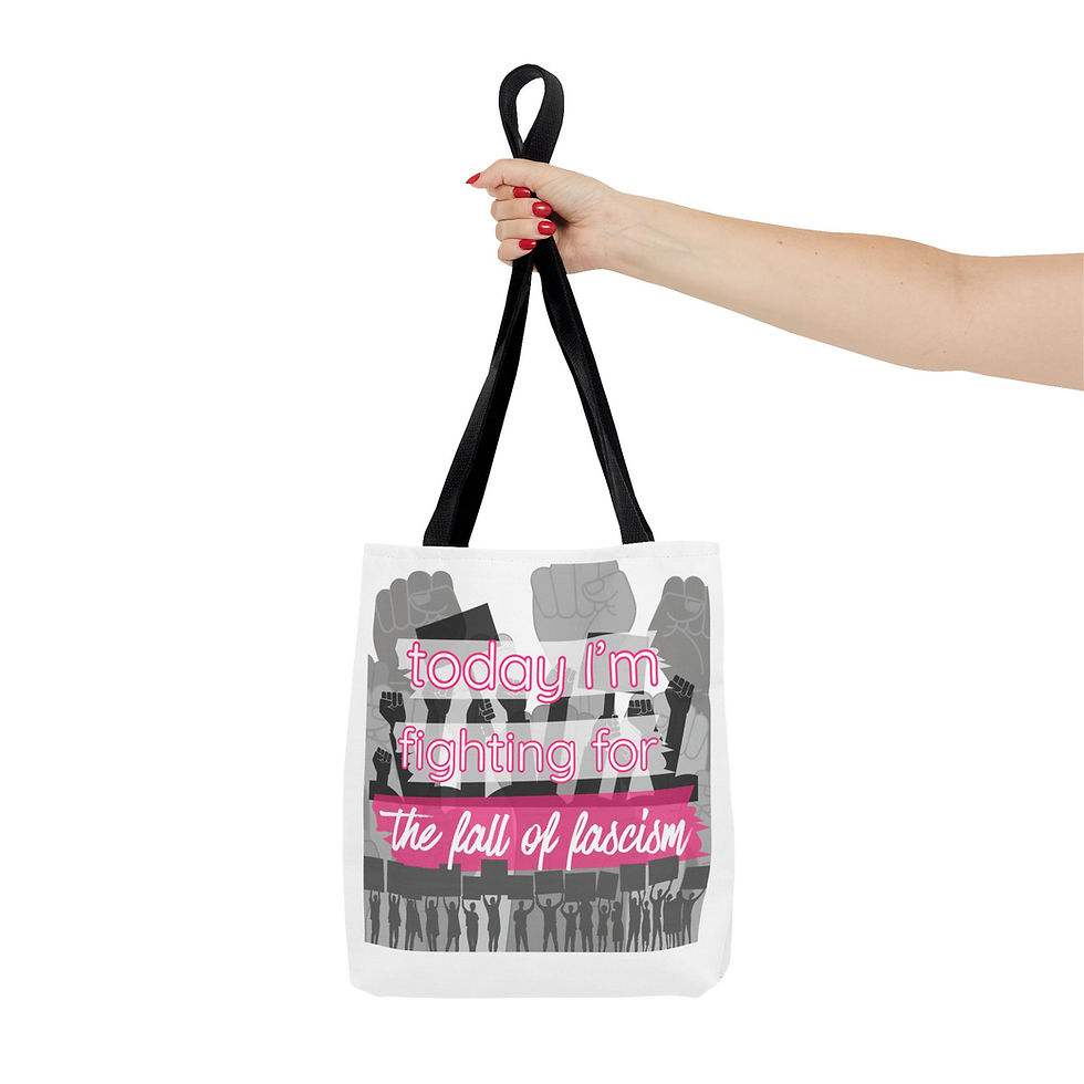 Thumbnail: Today I'm Fighting For the fall of fascism Tote Bag